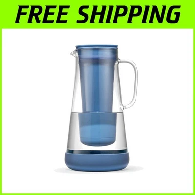 Home Water Filter Pitcher, Glass with Silicone Base - Image 1 of 4