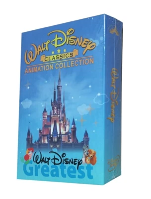 WALT DISNEY MOVIE ➼Walt Disney Classics 24-Movies Animation Collection (DVD, 12-Disc Box Set) US