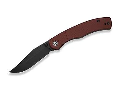 CIVIVI Clingman Nitro-V G10 Burgundy Black Stonewash Taschenmesser - 01WE1465 - Bild 1 von 4
