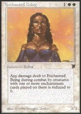 MTG magic cards 1x x1 Light Play, English Enchanted Being Legends