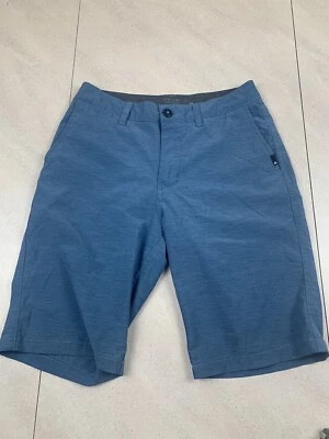 Shorts anfíbio masculino Quiksilver 28 azul para caminhada para a água - Imagem 1 de 4