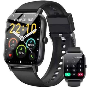 2025 Alexa Smart Watch For Men/Women Bluetooth iPhone Samsung UK - Picture 1 of 9
