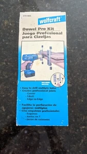 New Wolfcraft Dowel Pro Doweling Jig Kit # 3751405 - Picture 1 of 3