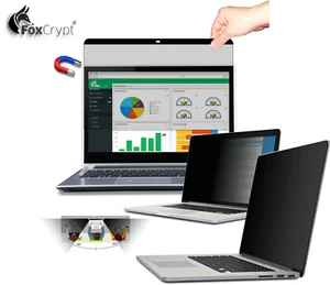 FoxCript® MAGNETIC AntiSpy Privacy Filter Film de protection contre les regards pour Apple Macbook 💻 - Photo 1/17