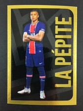 2020 Kylian Mbappe Foil Sticker Panini Foot (20-21) #426