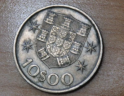 1973 Portugal 10 Escudos  - Image 1 of 2