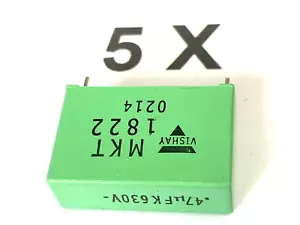 470nF, 0,47uF, 630V-, 220V~, 10%, MKT1822, Roederstein, MKT1822447635, 5 Stück - Picture 1 of 3