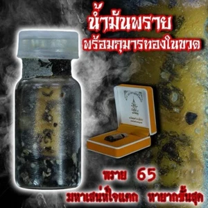 Kuman Thong & Prai 65 Oil Amulet Powerful Thai Love & Attraction Spirit Talisman - Picture 1 of 6
