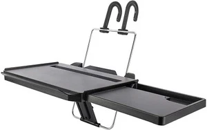 Portable Car Steering Wheel Seat Tray Back Seat Laptop Desk Food Tray Stand - Picture 1 of 11