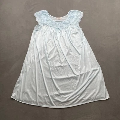 De Colección Camisón Gilead Mujer M Azul Nylon 5931 Encaje Casa Cómodo Prendas para Dormir DEFECTUOSO Foto 1 de 4