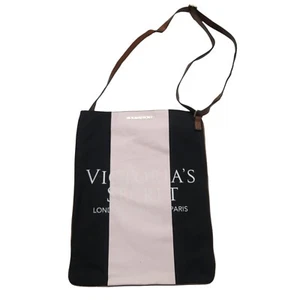 Bolso bandolera Victoria's Secret rosa y negro - Imagen 1 de 8