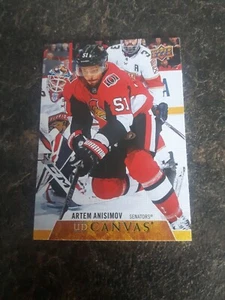 Upper Deck 2020-21 Series 2 Canvas Artem Anisimov Card# C180 - Picture 1 of 2