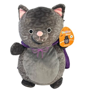 Squishmallows HugMees Xiomara Panther Cat In Vampire Costume Halloween 14” - Picture 1 of 8