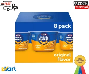 Kraft Original Einfache Mikrowelle Makkaroni und Käse Tassen (8 ct Box, 2,05 oz... - Bild 1 von 7