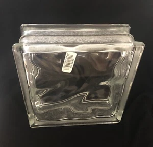 Retired NEW Pittsburgh Corning Architectural Glass Block DECORA Blocks USA 8x8x3 - Picture 1 of 7