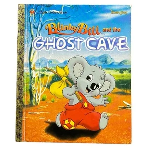Vintage Blinky Bill and the Ghost Cave Little Golden Book Illustrated Koala AU - Picture 1 of 8