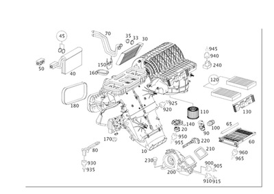 Ventilador original Mercedes-Benz 164-835-05-07 Foto 1 de 2