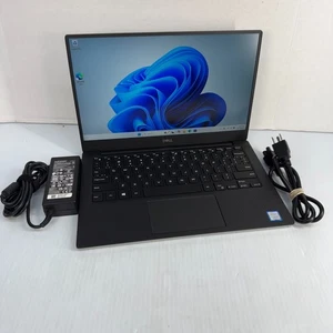 Dell XPS 13 9360 i5-7200U 13.3" Windows 11 Pro Laptop 256GB NVMe SSD 8GB RAM - Picture 1 of 9