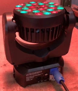 Martin MAC 101 Cardboard LED Moving Head Wash Light 24,863 Hours - Broken Case - Picture 1 of 15