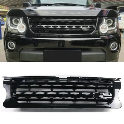 Parachoques delantero negro brillante para Land Rover LR4 Discovery 4 L319 2014-2016 Foto 1 de 4