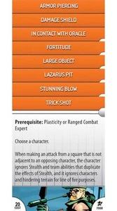 Heroclix DC Legacy COMPLETE FEAT CARD SET F001-008 - Picture 1 of 1