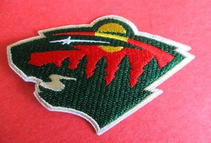 Minnesota Wild NHL Hockey Neu Bügelbild Patch 3" - Bild 1 von 1