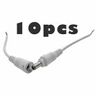 10 Pairs DC Power 5.5 x 2.1mm Male Female Adaptor Wire Cable For CCTV Camera Mon