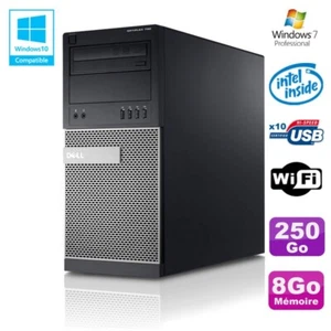 PC tour DELL OptiPlex 790 Intel G630 2,7Ghz 8Go Scheibe 250Go DVD Wifi Win 7 - Bild 1 von 1