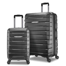 Samsonite Tech 2.0 Hard Side Luggage Set with Wheels, (2 Piece), Gray (Open Box)
