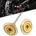 Gold Rear Wheel Fork Hole Cover Fit for BMW R nineT HP2-Megamoto R 1200 GS