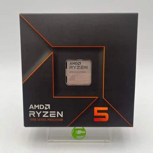 New AMD Ryzen 5 7600X 4.70GHz 6 Core 100-000000593 12 Thread AM5 Desktop CPU - Afbeelding 1 van 2