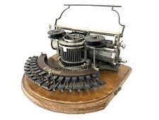 Rare ca.1887 Hammond No.1 Typewriter A&S Remodel Antique Schreibmaschine Vtg 