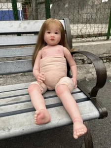 30" Handmade Soft Artsit Reborn Baby Doll Realistic Toddler Girl Birthday Gift - Bild 1 von 5
