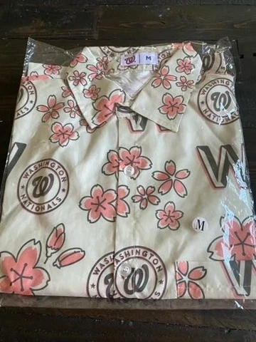 Washington Nationals Hawaiian Shirt  SGA 8/30/22 NEW - Pick Your Size Cover
