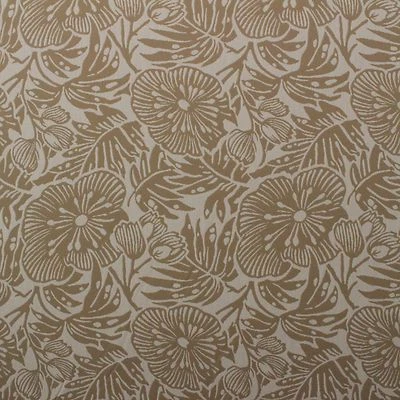 OUTDURA TRIBAL BEACH JACQUARD LEAF OUTDOOR INDOOR FURNITURE FABRIC BY YD 55"W - Image 1 of 4