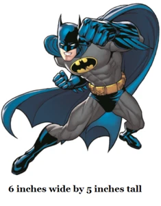 Calcomanía de Batman Peel and Stick DC Comics Bat Man Pegatina de Pared Caballero Oscuro Decoración Artística - Imagen 1 de 1