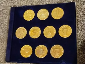 FC BARCELONA MEDAL / COIN COLLECTION. MUNDO DEPORTIVO. CHAMPIONS - Picture 1 of 3