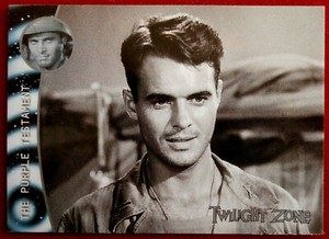 TWILIGHT ZONE - Card #254 - THE PURPLE TESTAMENT - WILLIAM REYNOLDS, DICK YORK