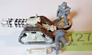 G#127 GW ROGUE TRADER IMPERIAL GUARD GUN AND CREW RARE - Picture 1 of 1