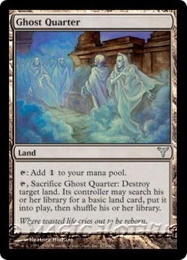 MTG - GHOST QUARTER - Dissension (U) - Image 1 of 1