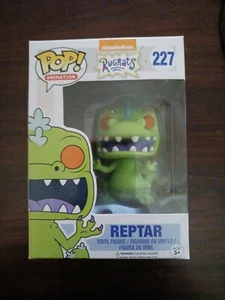 Funko POP! Figura Vinilo Animación Rugrats Reptar Verde #227 CAJA DAÑADA - Imagen 1 de 6