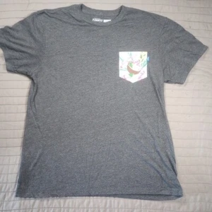 Vans Graphic T Shirt Mens Large Short Sleeve Used Gray Skater Tee - Picture 1 of 9