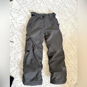 Ride Snowboards  ski Kids 10-12 years Pants Medium Gray - Picture 1 of 7