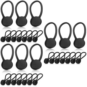 3 Pieces Headset-Kabelaufwicklung Reisen Kabelbinder Silikonkabelkabel - Afbeelding 1 van 12