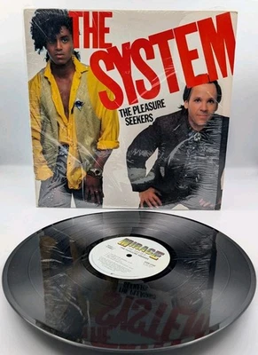 The System: The Pleasure Seekers 1985 Mirage 90281-1 LP, Synth-pop/Disco Foto 1 de 4