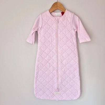 Pure Baby Sleeping Bag 000-0 3-12 Mths TOG 2 Organic Cotton Pink  - image 1 of 4