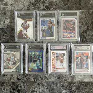 Lot Of 7 Arena Graded NBA Cards! Graded 8.5-10. Curry, Durant, Ball, Leonard! - Picture 1 of 15