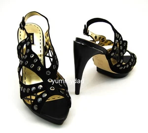 ZAPATOS MIMCO MOONLIGHT TACONES ALTOS EN NEGRO TALLA 38 NUEVOS EN CAJA PRECIO DE VENTA SUGERIDO POR EL FABRICANTE $299 - Imagen 1 de 8