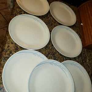 Corelle Set 7 blaue Lilie Speiseteller - Bild 1 von 6