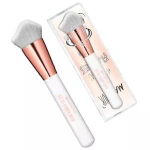 FOUNDATION APPLICATION BRUSH Face Cheeks Liquid Cream Powder Angled Bristles UK - Picture 1 of 4